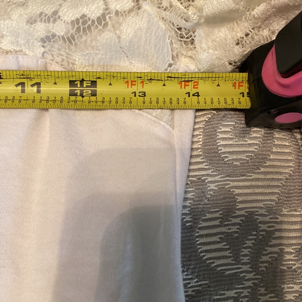Lacey white long sleeve shirt - Picture 10 of 14